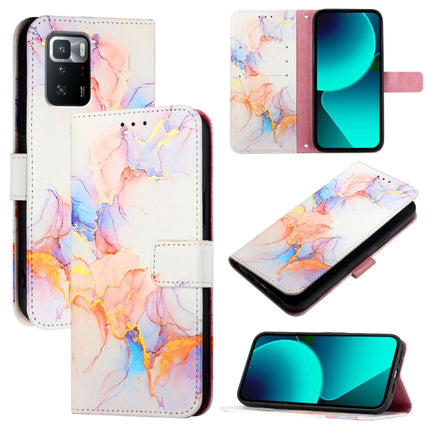 PT003 Marble Pattern Flip Leather Phone Case, For Xiaomi Mi 11 Lite 4G / 5G, For Xiaomi 11T / 11T Pro, For Xiaomi Redmi 9 / 9 Prime India, For Xiaomi Poco X3 GT