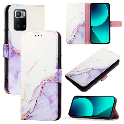 PT003 Marble Pattern Flip Leather Phone Case, For Xiaomi Mi 11 Lite 4G / 5G, For Xiaomi 11T / 11T Pro, For Xiaomi Redmi 9 / 9 Prime India, For Xiaomi Poco X3 GT