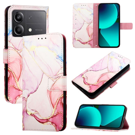 PT003 Marble Pattern Flip Leather Phone Case, For Xiaomi Poco F6, For Xiaomi Poco X6 Neo 5G Global, For Xiaomi 14 Ultra, For Xiaomi 14 Pro