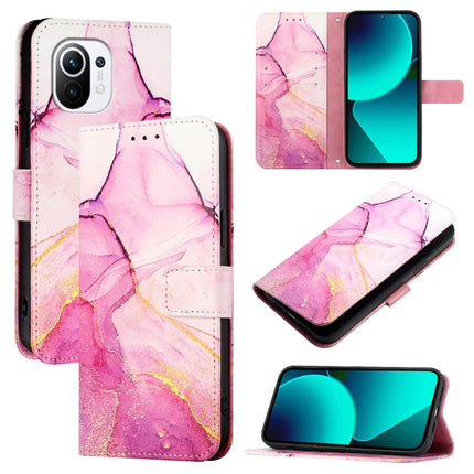 PT003 Marble Pattern Flip Leather Phone Case, For Xiaomi Mi 11 Ultra, For Xiaomi Mi 11 Pro, For Xiaomi Mi 11, For Xiaomi Redmi 10X 4G