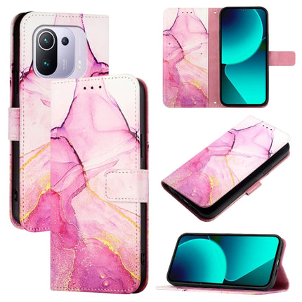 PT003 Marble Pattern Flip Leather Phone Case, For Xiaomi Mi 11 Ultra, For Xiaomi Mi 11 Pro, For Xiaomi Mi 11, For Xiaomi Redmi 10X 4G
