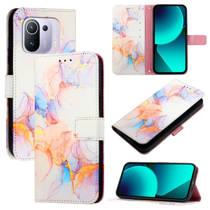 PT003 Marble Pattern Flip Leather Phone Case, For Xiaomi Mi 11 Ultra, For Xiaomi Mi 11 Pro, For Xiaomi Mi 11, For Xiaomi Redmi 10X 4G
