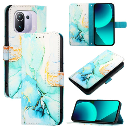 PT003 Marble Pattern Flip Leather Phone Case, For Xiaomi Mi 11 Ultra, For Xiaomi Mi 11 Pro, For Xiaomi Mi 11, For Xiaomi Redmi 10X 4G
