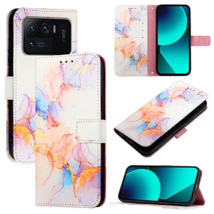 PT003 Marble Pattern Flip Leather Phone Case, For Xiaomi Mi 11 Ultra, For Xiaomi Mi 11 Pro, For Xiaomi Mi 11, For Xiaomi Redmi 10X 4G