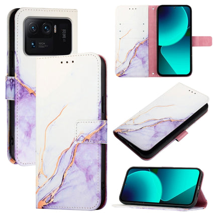PT003 Marble Pattern Flip Leather Phone Case, For Xiaomi Mi 11 Ultra, For Xiaomi Mi 11 Pro, For Xiaomi Mi 11, For Xiaomi Redmi 10X 4G
