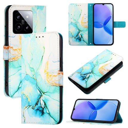 PT003 Marble Pattern Flip Leather Phone Case, For Xiaomi 14, For Xiaomi Redmi Note 12R / Poco M6 Pro 5G, For Xiaomi Redmi 12 4G / 5G Global & India, For Xiaomi Redmi K70 / K70 Pro