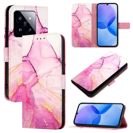PT003 Marble Pattern Flip Leather Phone Case, For Xiaomi Poco F6, For Xiaomi Poco X6 Neo 5G Global, For Xiaomi 14 Ultra, For Xiaomi 14 Pro
