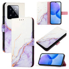 For Xiaomi 14 Pro / White Purple