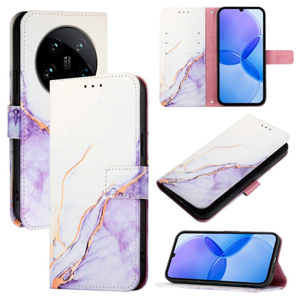 PT003 Marble Pattern Flip Leather Phone Case, For Xiaomi Poco F6, For Xiaomi Poco X6 Neo 5G Global, For Xiaomi 14 Ultra, For Xiaomi 14 Pro