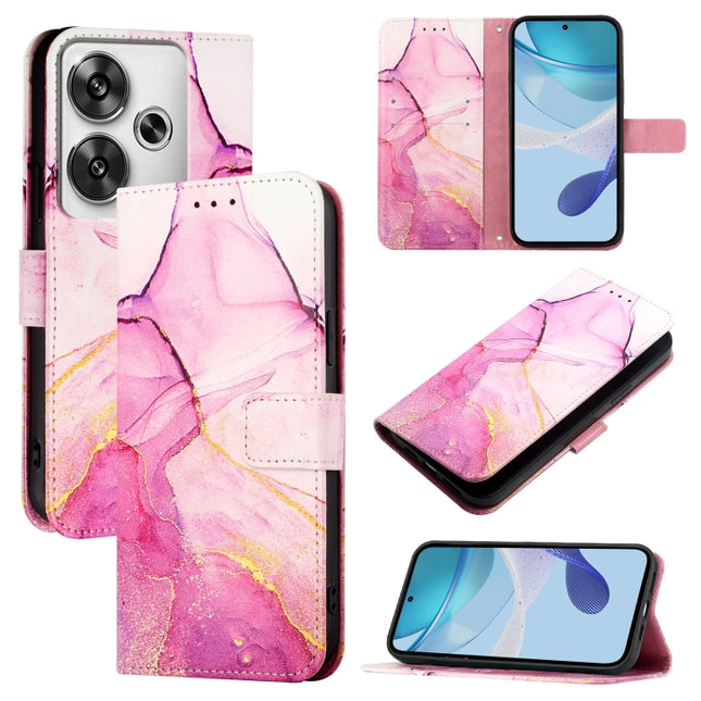 PT003 Marble Pattern Flip Leather Phone Case, For Xiaomi Poco F6, For Xiaomi Poco X6 Neo 5G Global, For Xiaomi 14 Ultra, For Xiaomi 14 Pro