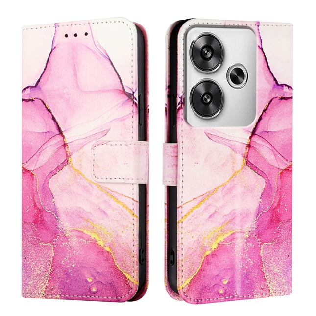 PT003 Marble Pattern Flip Leather Phone Case, For Xiaomi Poco F6, For Xiaomi Poco X6 Neo 5G Global, For Xiaomi 14 Ultra, For Xiaomi 14 Pro
