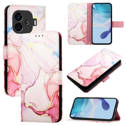 PT003 Marble Pattern Flip Leather Phone Case, For vivo iQOO Z9 / iQOO Z9 Turbo, For vivo Y03 4G Global, For vivo Y100 IDN / Y200e, For vivo V30 / V30 Pro 5G Global