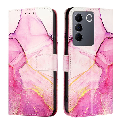 PT003 Marble Pattern Flip Leather Phone Case, For vivo V27 / V27 Pro 5G Global, For vivo V27e 4G / T2 4G Global, For vivo Y35 4G / Y22s 4G / Y22 4G Global, For vivo Y77 5G Global / Y77e 5G