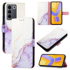 For vivo V27 / V27 Pro 5G Global / White Purple