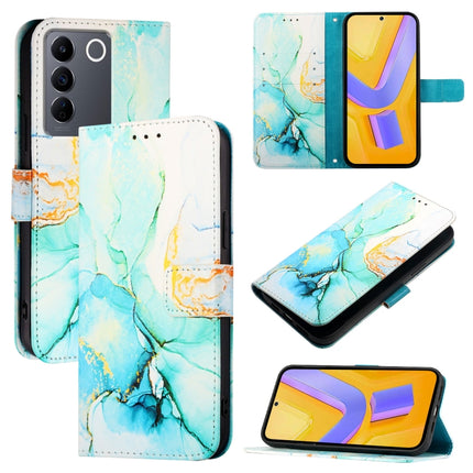 PT003 Marble Pattern Flip Leather Phone Case, For vivo V27 / V27 Pro 5G Global, For vivo V27e 4G / T2 4G Global, For vivo Y35 4G / Y22s 4G / Y22 4G Global, For vivo Y77 5G Global / Y77e 5G