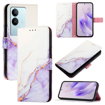 PT003 Marble Pattern Flip Leather Phone Case, For vivo Y36 5G Global / Y36 4G Global&India, For vivo Y27 5G / Y27s 4G Global, For vivo V29 5G Global / V29 Pro, For vivoy Y17s 4G Global / Y17s 5G India