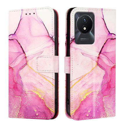 PT003 Marble Pattern Flip Leather Phone Case, For vivo Y02A / Y02 / Y11 2023 / Y02t, For vivo Y78+ / Y78 5G Global / V29 Lite, For vivo Y56 5G / Y16 4G / Y02s 4G, For vivo Y100 5G Global