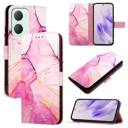 PT003 Marble Pattern Flip Leather Phone Case, For vivo iQOO Z9 / iQOO Z9 Turbo, For vivo Y03 4G Global, For vivo Y100 IDN / Y200e, For vivo V30 / V30 Pro 5G Global