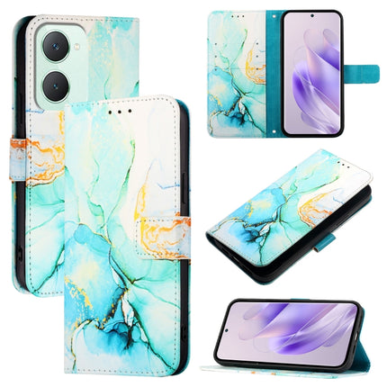 PT003 Marble Pattern Flip Leather Phone Case, For vivo iQOO Z9 / iQOO Z9 Turbo, For vivo Y03 4G Global, For vivo Y100 IDN / Y200e, For vivo V30 / V30 Pro 5G Global