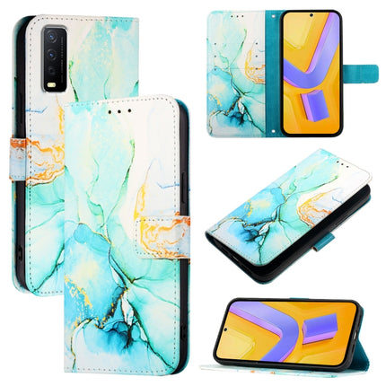 PT003 Marble Pattern Flip Leather Phone Case, For vivo Y70s, For vivo Y50 5G, For vivo Y30 4G Global, For vivo Y19 / U3 / Y5s / Z5i / U20