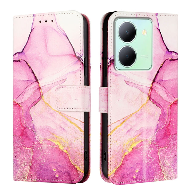 PT003 Marble Pattern Flip Leather Phone Case, For vivo Y36 5G Global / Y36 4G Global&India, For vivo Y27 5G / Y27s 4G Global, For vivo V29 5G Global / V29 Pro, For vivoy Y17s 4G Global / Y17s 5G India
