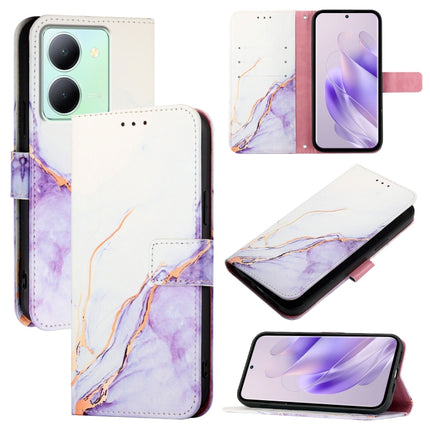 PT003 Marble Pattern Flip Leather Phone Case, For vivo Y36 5G Global / Y36 4G Global&India, For vivo Y27 5G / Y27s 4G Global, For vivo V29 5G Global / V29 Pro, For vivoy Y17s 4G Global / Y17s 5G India