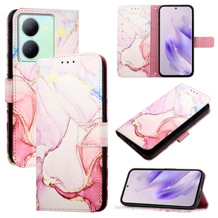 PT003 Marble Pattern Flip Leather Phone Case, For vivo Y36 5G Global / Y36 4G Global&India, For vivo Y27 5G / Y27s 4G Global, For vivo V29 5G Global / V29 Pro, For vivoy Y17s 4G Global / Y17s 5G India