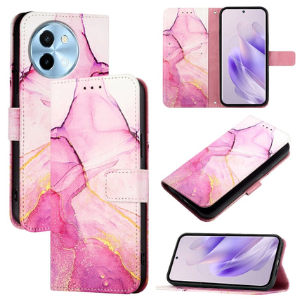 PT003 Marble Pattern Flip Leather Phone Case, For vivo X100s, For vivo Y38 5G, For vivo V30e 5G Global, For vivo iQOO Z9x