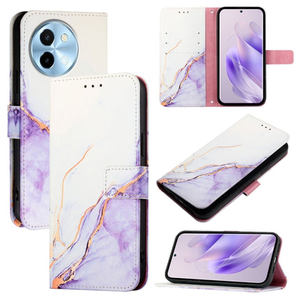 PT003 Marble Pattern Flip Leather Phone Case, For vivo X100s, For vivo Y38 5G, For vivo V30e 5G Global, For vivo iQOO Z9x