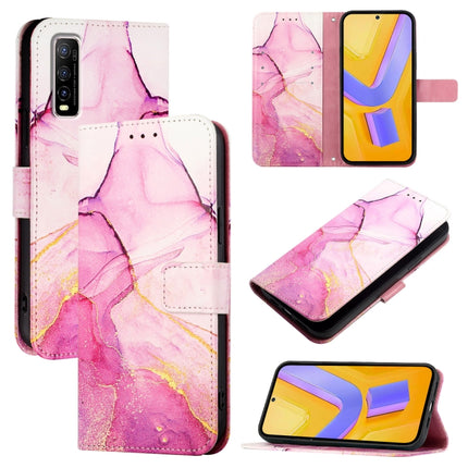 PT003 Marble Pattern Flip Leather Phone Case, For vivo Y70s, For vivo Y50 5G, For vivo Y30 4G Global, For vivo Y19 / U3 / Y5s / Z5i / U20