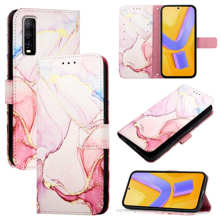 PT003 Marble Pattern Flip Leather Phone Case, For vivo Y70s, For vivo Y50 5G, For vivo Y30 4G Global, For vivo Y19 / U3 / Y5s / Z5i / U20