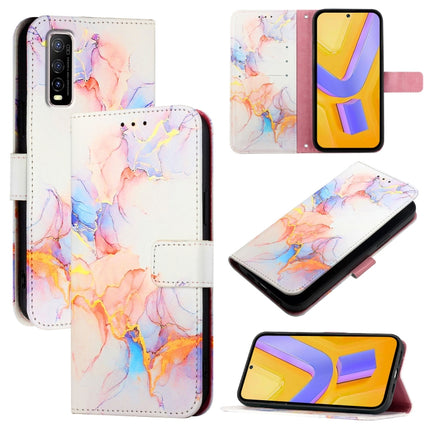 PT003 Marble Pattern Flip Leather Phone Case, For vivo Y70s, For vivo Y50 5G, For vivo Y30 4G Global, For vivo Y19 / U3 / Y5s / Z5i / U20