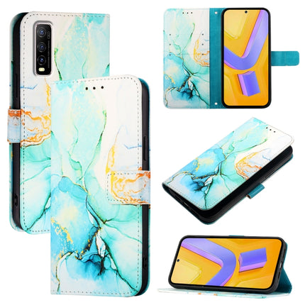 PT003 Marble Pattern Flip Leather Phone Case, For vivo Y70s, For vivo Y50 5G, For vivo Y30 4G Global, For vivo Y19 / U3 / Y5s / Z5i / U20