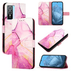 For vivo Y76 5G / Pink Purple Gold