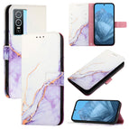 For vivo Y76 5G / White Purple