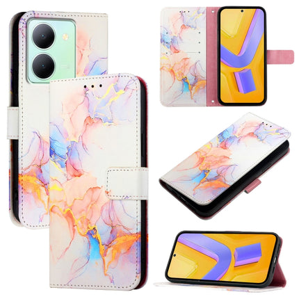 PT003 Marble Pattern Flip Leather Phone Case, For vivo Y02A / Y02 / Y11 2023 / Y02t, For vivo Y78+ / Y78 5G Global / V29 Lite, For vivo Y56 5G / Y16 4G / Y02s 4G, For vivo Y100 5G Global