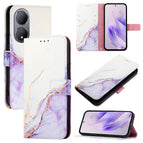 For vivo Y100 5G Global / White Purple