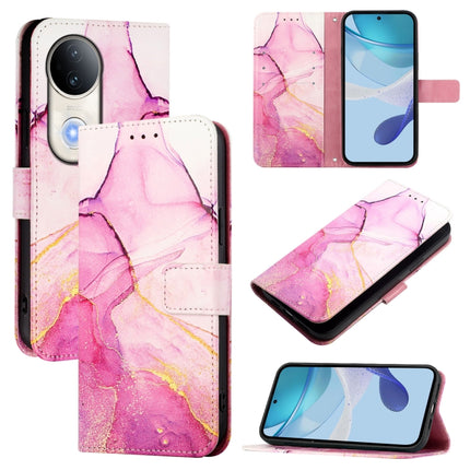 PT003 Marble Pattern Flip Leather Phone Case, For vivo Y29s 5G / Y04 4G, For vivo Y29 4G, For vivo V50, For vivo S20