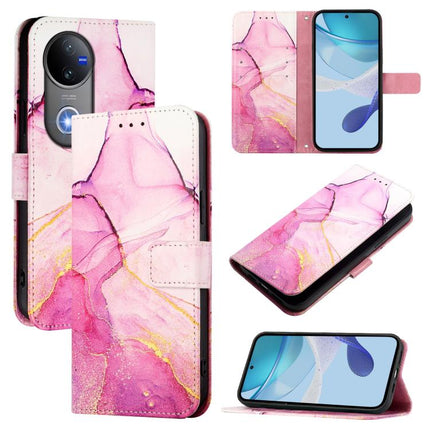 PT003 Marble Pattern Flip Leather Phone Case, For vivo Y29s 5G / Y04 4G, For vivo Y29 4G, For vivo V50, For vivo S20