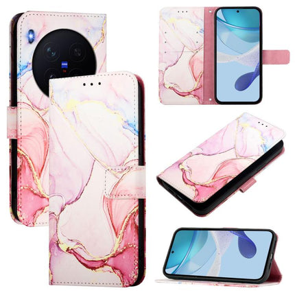 PT003 Marble Pattern Flip Leather Phone Case, For vivo X300 Ultra, For vivo X300 Pro, For vivo X300, For vivo Y31 5G Global