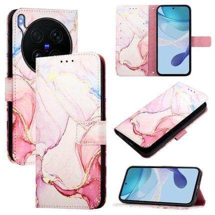 PT003 Marble Pattern Flip Leather Phone Case, For vivo X300 Ultra, For vivo X300 Pro, For vivo X300, For vivo Y31 5G Global