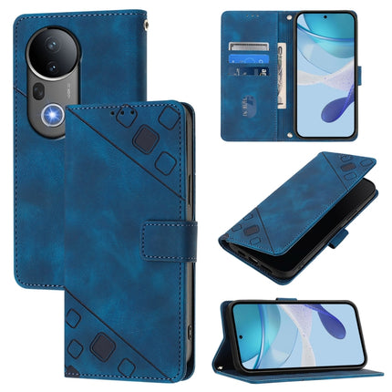 Skin Feel Embossed Leather Phone Case, For vivo S20 Pro 5G, For vivo Y300 5G, For vivo S19 Pro, For vivo S19