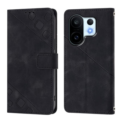 Skin Feel Embossed Leather Phone Case, For vivo S30 Pro mini, For vivo S30, For vivo Y39 5G Global, For vivo V50 Lite 5G