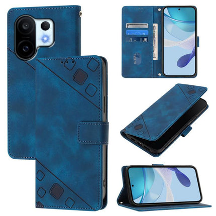 Skin Feel Embossed Leather Phone Case, For vivo S30 Pro mini, For vivo S30, For vivo Y39 5G Global, For vivo V50 Lite 5G