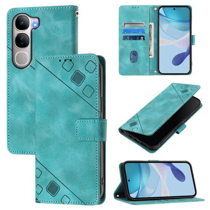 Skin Feel Embossed Leather Phone Case, For vivo X300 Ultra 5G, For vivo X300 Pro, For vivo X300, For vivo Y31 5G Global