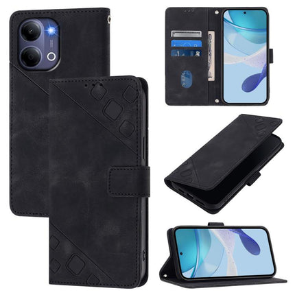 Skin Feel Embossed Leather Phone Case, For vivo X300 FE 5G Russia / 5G Zeiss, For vivo X300s 5G, For vivo V70 FE 5G, For vivo Y21 5G 2026 Global / Y05 4G