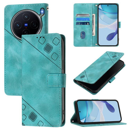 Skin Feel Embossed Leather Phone Case, For vivo X300 FE 5G Russia / 5G Zeiss, For vivo X300s 5G, For vivo V70 FE 5G, For vivo Y21 5G 2026 Global / Y05 4G