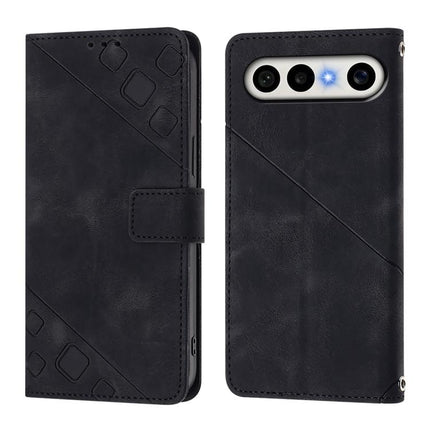 Skin Feel Embossed Leather Phone Case, For vivo X300 FE 5G Russia / 5G Zeiss, For vivo X300s 5G, For vivo V70 FE 5G, For vivo Y21 5G 2026 Global / Y05 4G