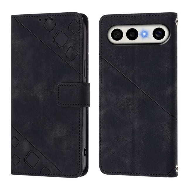 Skin Feel Embossed Leather Phone Case, For vivo X300 FE 5G Russia / 5G Zeiss, For vivo X300s 5G, For vivo V70 FE 5G, For vivo Y21 5G 2026 Global / Y05 4G