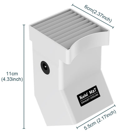 Kaisi MaT Adjustable Angles Smoke Exhaust Fan Suitable for 6565 / 7045 / 7050 Series Microscopes, Kaisi MaT